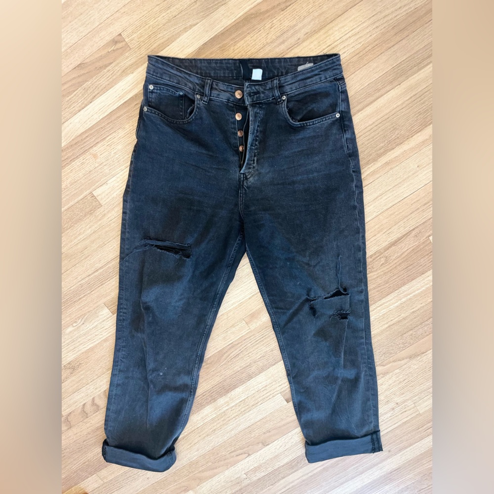 90s straight leg button fly demon